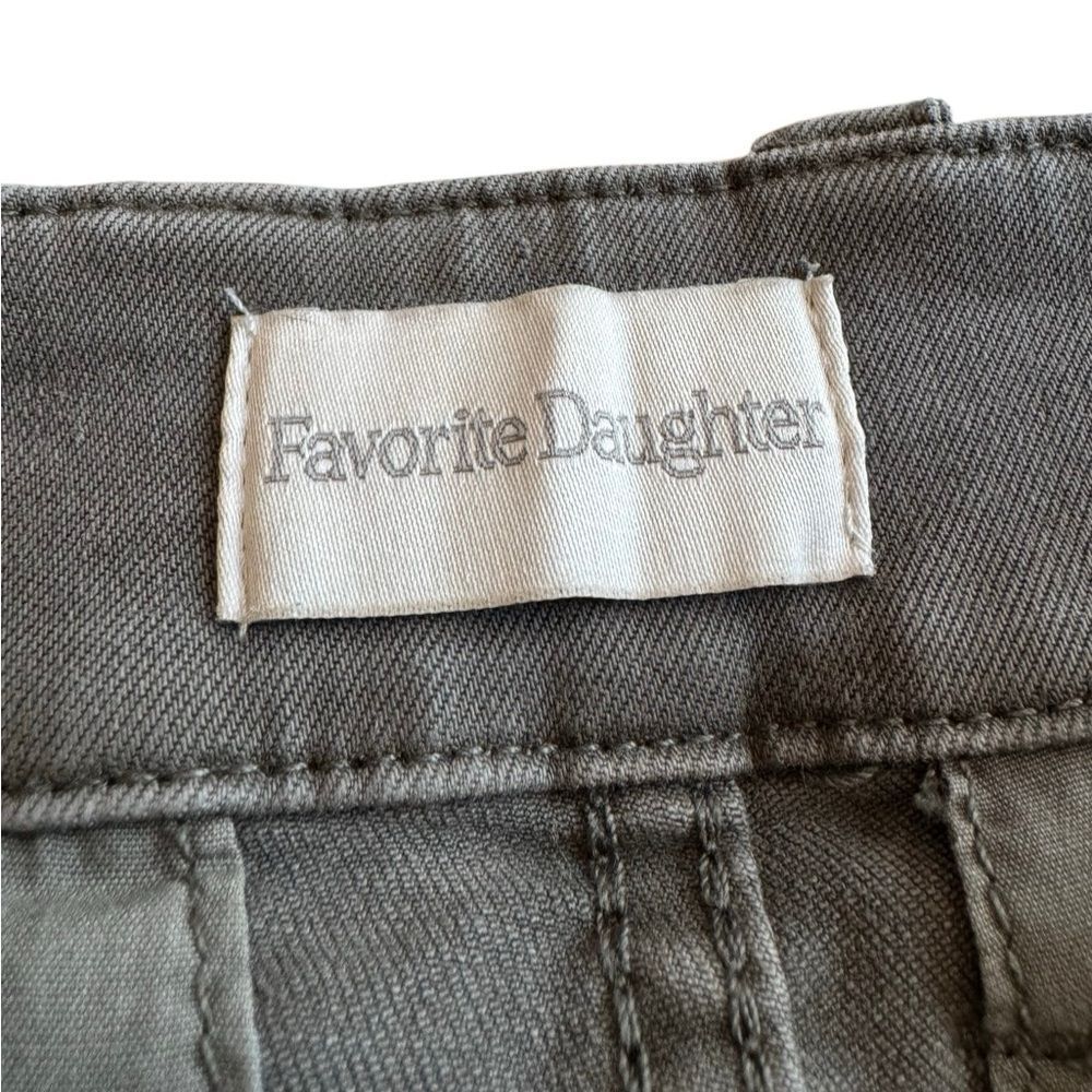 NWT Favorite Daughter Women's The Sadie Utility Skirt in Kalamata Green Size 25 - Picture 7 of 9
